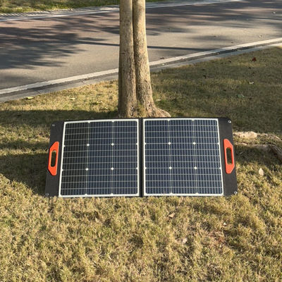 Painel solar flexível preto de 100 W MSDS UN38.3 Painel solar dobrável