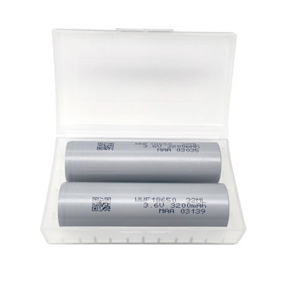 MSDS UN38.3 Baterias de baixa temperatura 18650 3200mAh Célula de íons de lítio cilíndrica