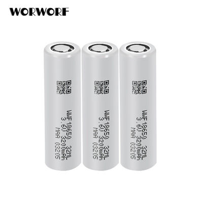 MSDS UN38.3 Baterias de baixa temperatura 18650 3200mAh Célula de íons de lítio cilíndrica