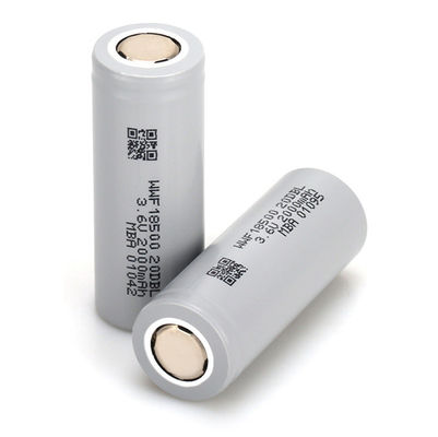UN38.3 Íon de lítio de baixa temperatura 18650 30 ml Íon de lítio cilíndrico 3.6V