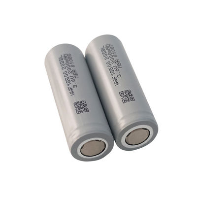 UN38.3 Íon de lítio de baixa temperatura 18650 30 ml Íon de lítio cilíndrico 3.6V