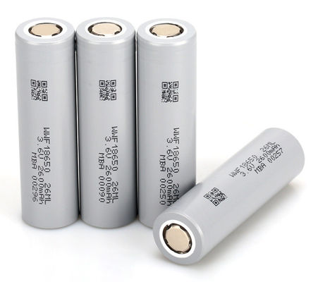 2000 mAh Célula de íons de lítio cilíndrica MSDS Baterias de baixa temperatura