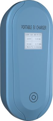 16A 220V ponto de carregamento de automóveis domésticos UN38.3 Ev Carregadores domésticos com tela
