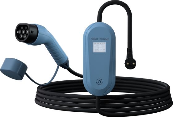 Customização 3.5kw 220 Volt Carregador EV Portátil Para Estação de Carregamento Rápido