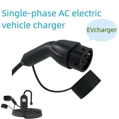 220V AC Carregador de Carro Elétrico para Casa Caixa de Parede de Carro Elétrico de Fase Única