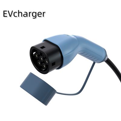 Estação de carregamento de automóveis domésticos azul preto 50Hz 60Hz ponto de carga montado na parede
