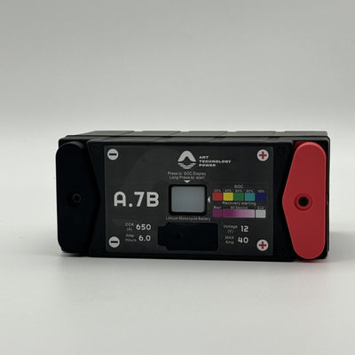 12V 6a Bateria de Lítio Ferro Fosfato A7B Bateria de arranque de emergência