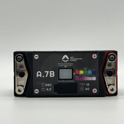 12V 6a Bateria de Lítio Ferro Fosfato A7B Bateria de arranque de emergência