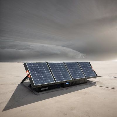 Painel fotovoltaico solar solar flexível dobrável leve de 60W com silício monocristalino
