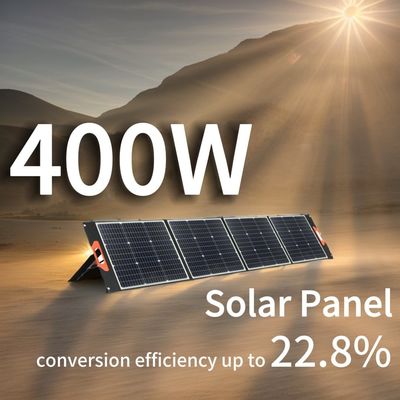 UN38.3 Painéis fotovoltaicos portáteis 400 Watt Painéis solares dobráveis para acampamento