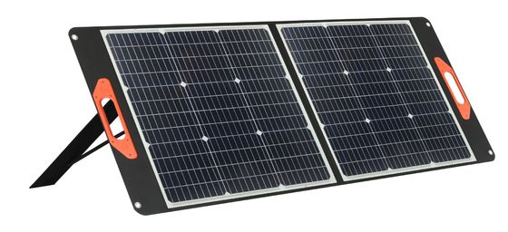 Saída de corrente contínua 19V/5.3A Painel solar dobrável de 100W para atividades ao ar livre