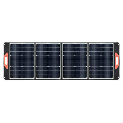 Painel solar de silício monocristalino para sistema recarregável exterior dobrável