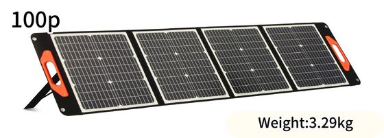 Estação de energia fotovoltaica portátil ao ar livre com painel solar