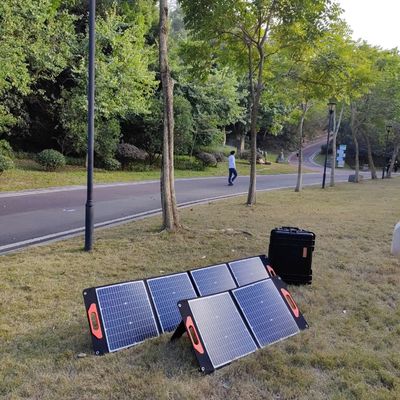 Gerador de painéis solares com certificação CE 120W Painéis solares portáteis para acampar