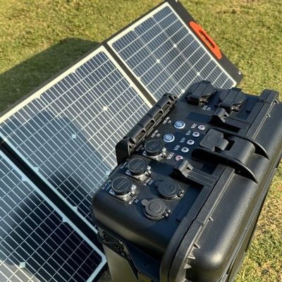 Caminhadas 100w painel solar dobrável 22,8% eficiência de conversão