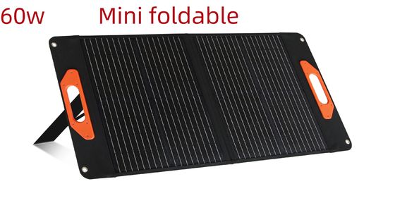 Painel de células solares de 60W para carregamento rápido 17.5V/3.4A DC Output Design dobrável