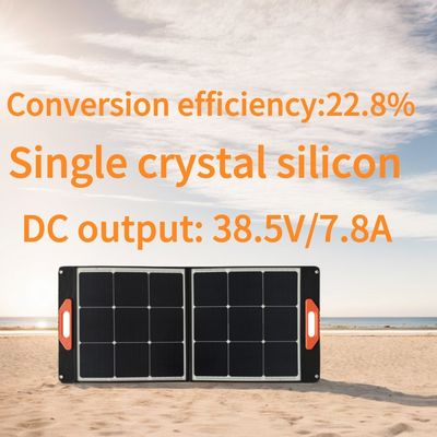 Viagens ao ar livre painel solar de 300W dobrável monocristalino para alimentação