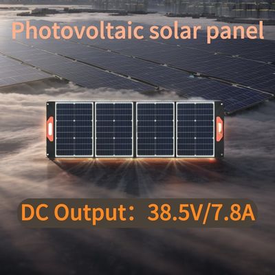 Sistemas de energia solar de campo de cristal único 22,8% Painéis solares de acampamento leves