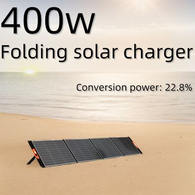 12V-39V 400W Único Cristal Multi-Função Dobrável Portátil Célula Solar Notebook Camping
