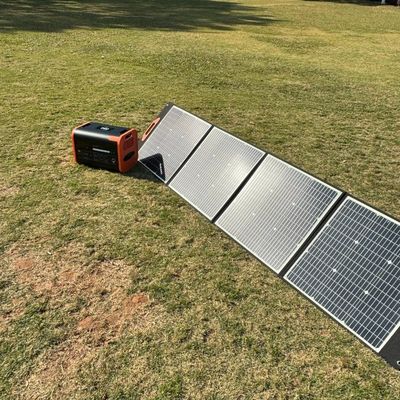 5.15kg Camping e Outdoor geradores solares com design dobrável