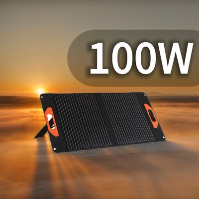 Painel solar de acampamento de energia de silício monocristalino 100W 300W 400W Células Fornecedores de energia