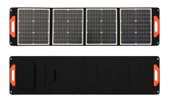 Painel solar de silício monocristalino 100W 200W Células fotovoltaicas Módulo Painel solar dobrável portátil