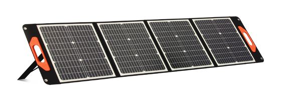 Painel solar de silício monocristalino 100W 200W Células fotovoltaicas Módulo Painel solar dobrável portátil