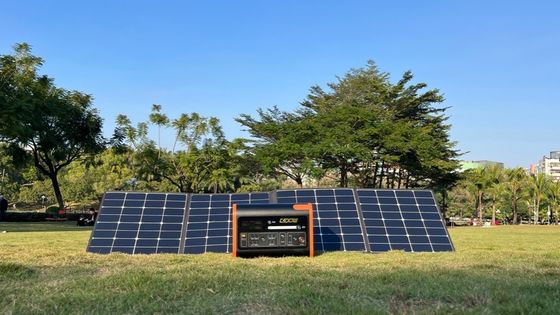 MSDS Painéis solares de silício monocristalino 400W Carregador de painéis solares dobráveis