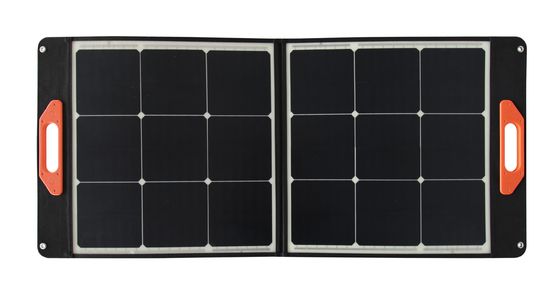 Painel solar dobrável portátil 19V 5.3A 100w Painel solar dobrável
