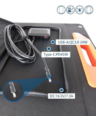 Bolsa de painéis solares UB-120 com energia verde flexível para soluções de carregamento portáteis