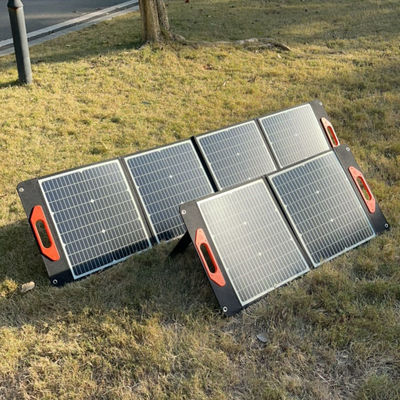 2.2kg Pedido personalizado Central de energia solar 60W Mini Home Camping painel dobrável