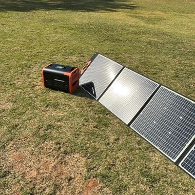 Painel solar de silício monocristalino para casa exterior