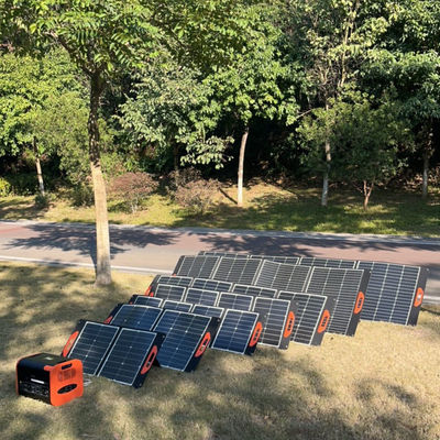 22Eficiência de conversão de 0,8% e painéis solares dobráveis de 200W para excursões ao ar livre em RV