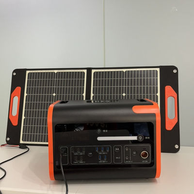 Painéis solares dobráveis de porta Xt60 para carregamento de emergência ao ar livre 22*24.8*1.77in Tamanho