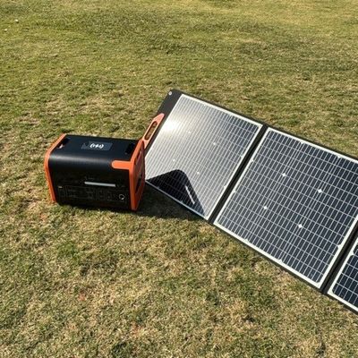 25kg Suporte de energia para acampamento leve e portátil com saída de 230V