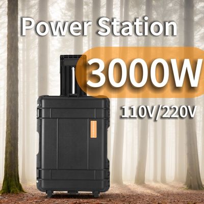 3kw Power Banks Carregador Instalado em Estação de energia de onda senoidal pura para solicitação personalizada