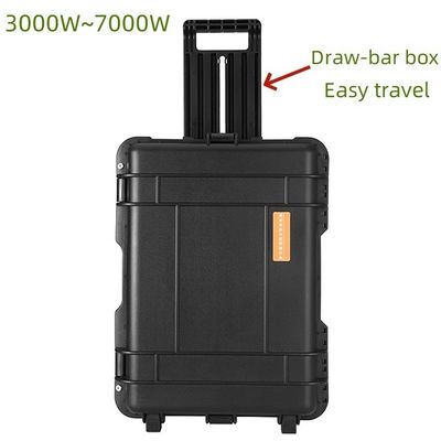 3kw Power Banks Carregador Instalado em Estação de energia de onda senoidal pura para solicitação personalizada