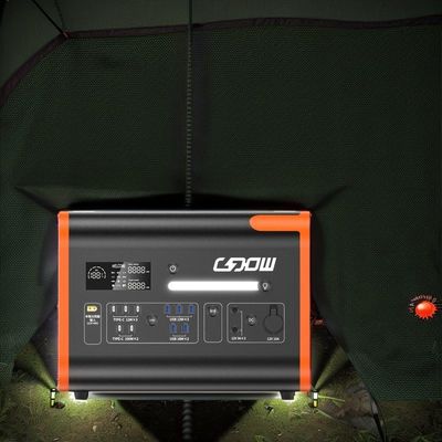 Inversor de onda sinusoidal puro AT22 2200W LCD Fornecedor de energia portátil para casa acampar ao ar livre