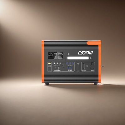 Instalação elétrica portátil de lítio com painel solar com capacidade nominal de carregamento rápido 2048wh