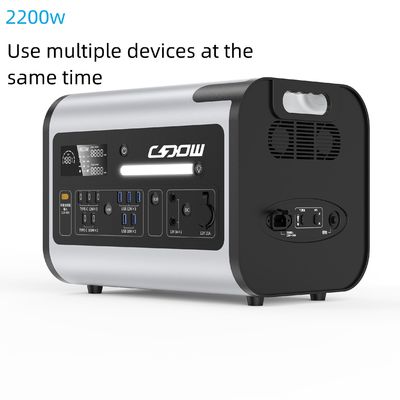 Customização Pure Sine Wave 220V 2048wh LiFePO4 gerador para estação de energia móvel