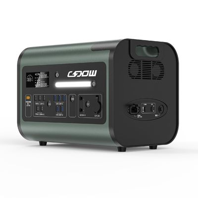 Carregamento sem fio 15W backup de emergência 2200W armazenamento de energia portátil