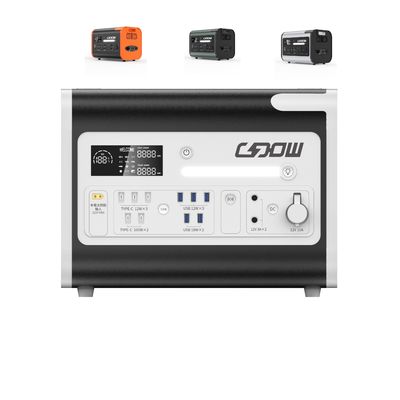 Gerador de bateria de lítio para uso doméstico/exterior/em situações de emergência de potência nominal de saída de 2200 W