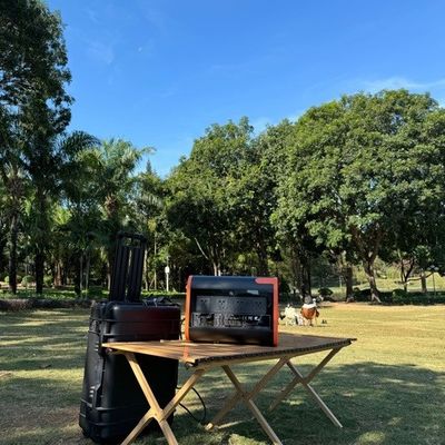 Estação de energia portátil para acampamento ao ar livre com bateria de lítio LiFePO4 e personalização