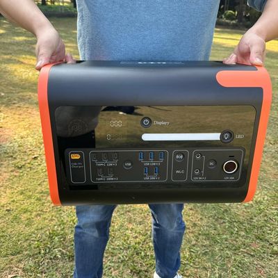 2000W 2200W Bateria de Lítio Gerador Solar para acampamento e soluções de energia de emergência