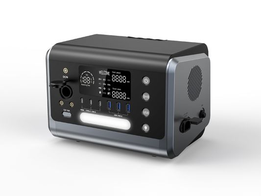 HT60 600W 700W 230V LiFePO4 Bateria de lítio Estação de energia solar portátil com painéis