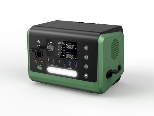 Customização 600W Carregamento sem fio AC/230 Estação de energia de saída para casa e acampamento