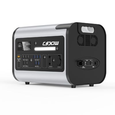 Sistema de armazenamento de energia de potência máxima de 4400W Estação de energia portátil Gerador solar 2400W2048wh