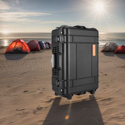 Gerador Solar de Pico de Potência de 8000W para Acampamento Armazenamento e Personalização de Energia Portátil