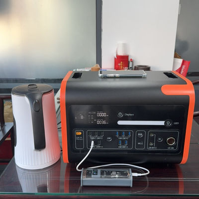Gerador portátil de armazenamento de energia de 2000W para carregamento USB e energia solar