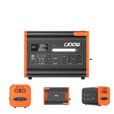 Tipo de saída LiFePO4 Gerador solar portátil de 2000W Estação de energia solar de 2200W para casa